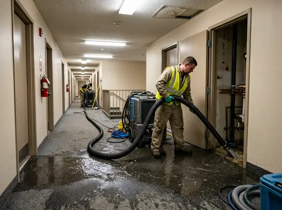 multi-unit-apartment-hallway-f-005 — frequently asked questions, Emergency Burst Pipe Water Extraction & Removal in St. Pete…